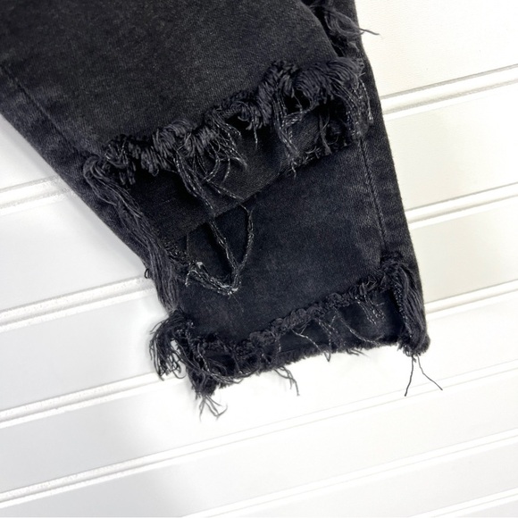 Rag & Bone Skinny Ankle Jeans Women's 26 Black Stretch Denim High Rise - Picture 5 of 14